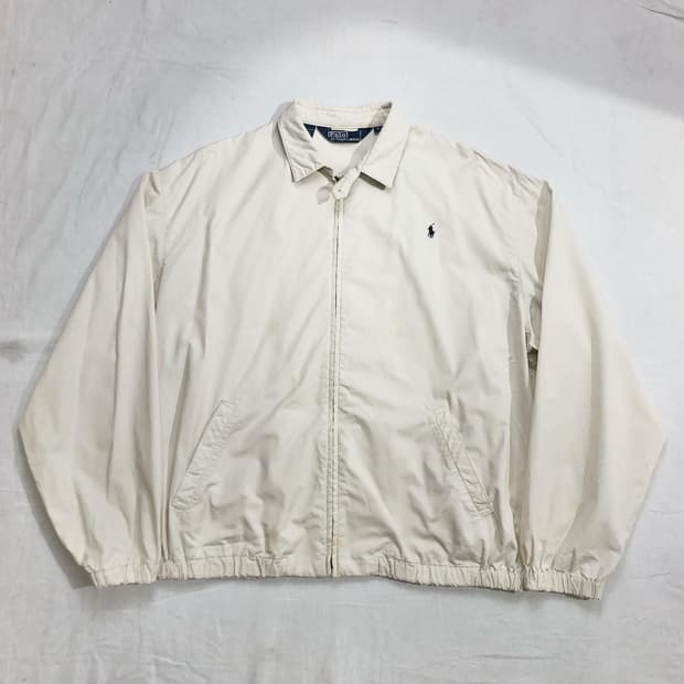 폴로 랄프로렌 아이보리 블루종 L