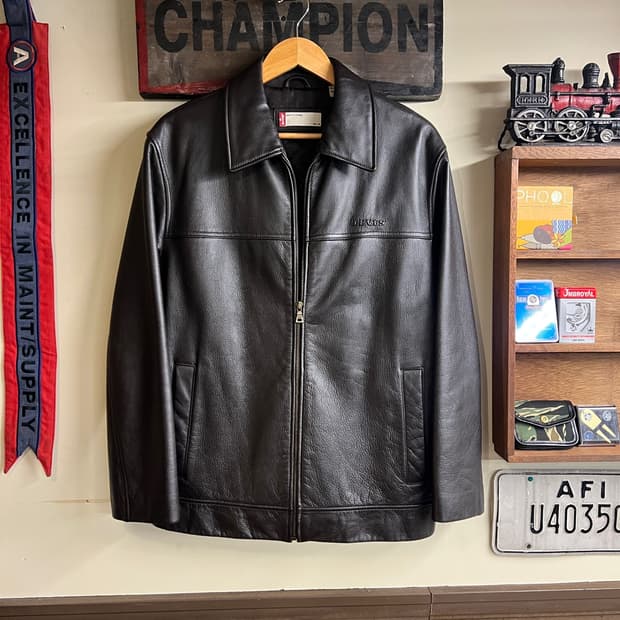 Levis Cow Skin Leather Jacket Brown