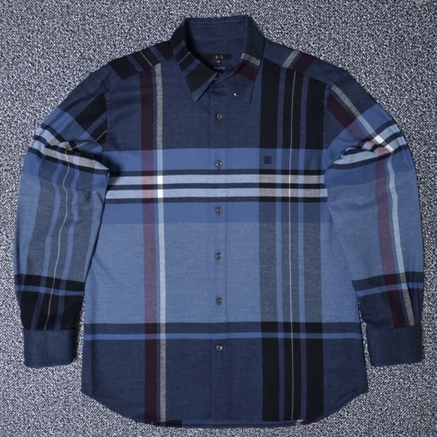 [무료배송][105]닥스 남성용 간절기 체크 셔츠 남방