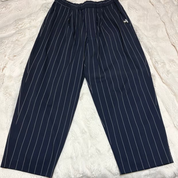 Gu 미하라 야스히로 스트라이프 와이드 팬츠 / L