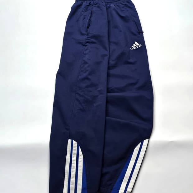 아디다스 빅삼선 트랙팬츠 네이비 바람막이 바지