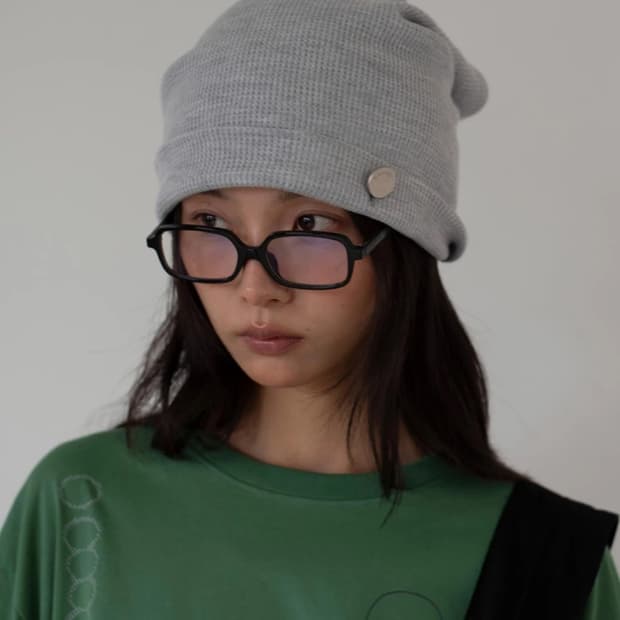 Onska 온스카 헤어밴드 비니 그레이