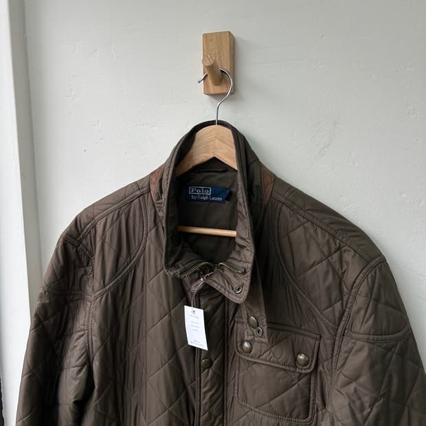15982 - 폴로 랄프로렌 브라운 퀄팅 자켓