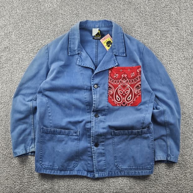 페이즐리 포켓 포인티드 커스텀 프렌치 워크 자켓 (본문참조)/ 10645