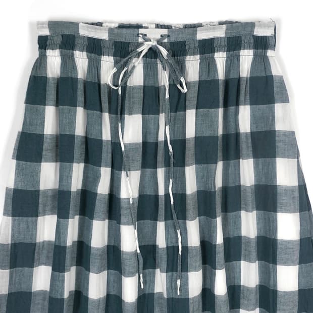 Samansa Mos2 gingham check skirt