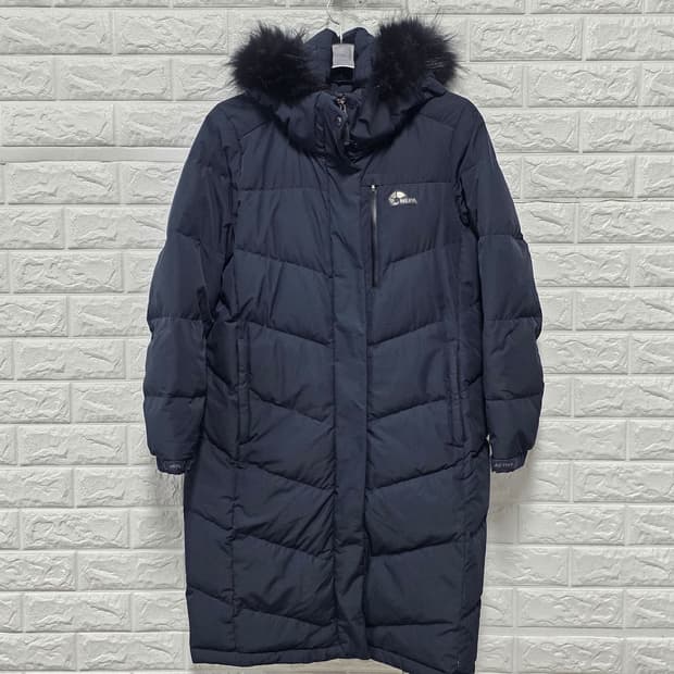 택포_ 네파 여성  다운 롱패딩 95