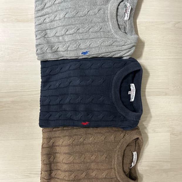 폴로 빈티지 니트