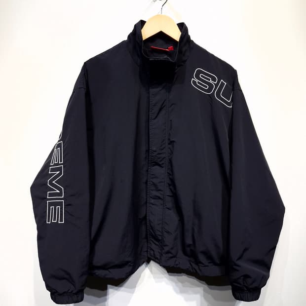 SUPREME 슈프림 23FW 스펠아웃 자수 트랙 자켓