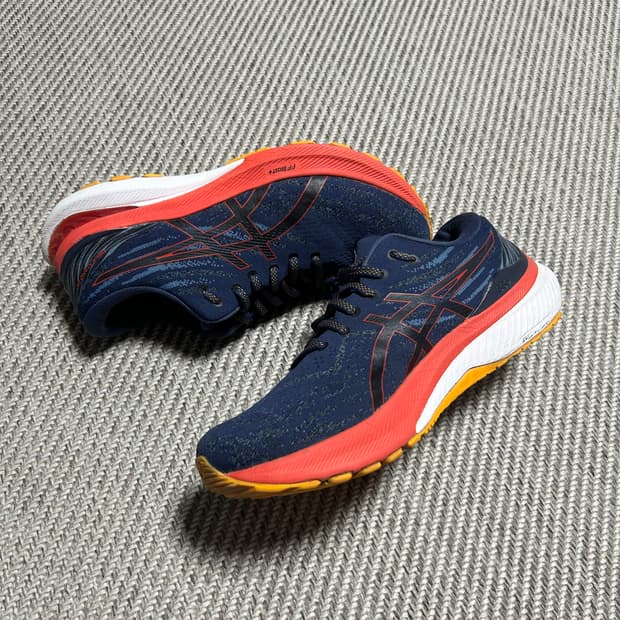 [260mm] asics 아식스 젤 카야노29 네이비 오렌지 런닝화