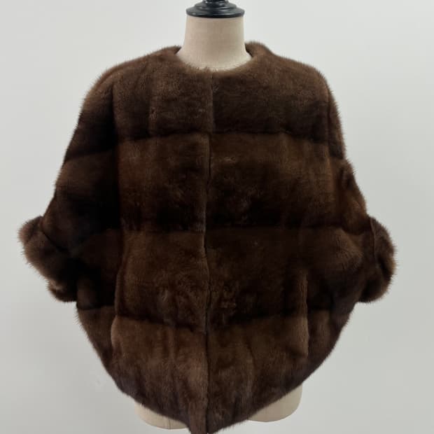 코펜하겐 벨리노 볼레로 가오리 밍크 자켓(정품)