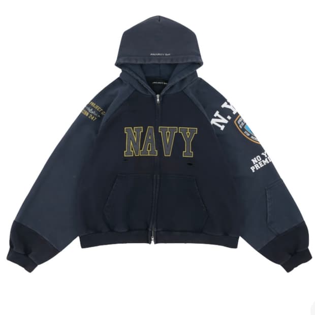 (구매) 프로젝트 G/R 리컨스트럭티드 후드집업(2-size)
