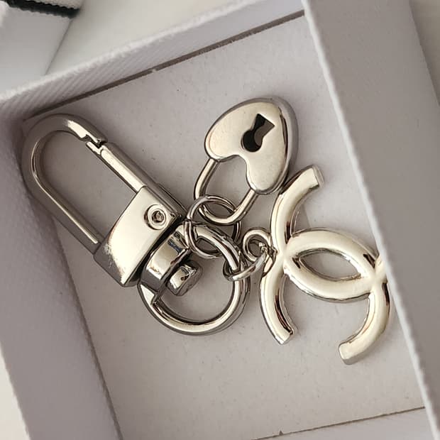  샤넬 정품 빈티지 업사이클링 키링