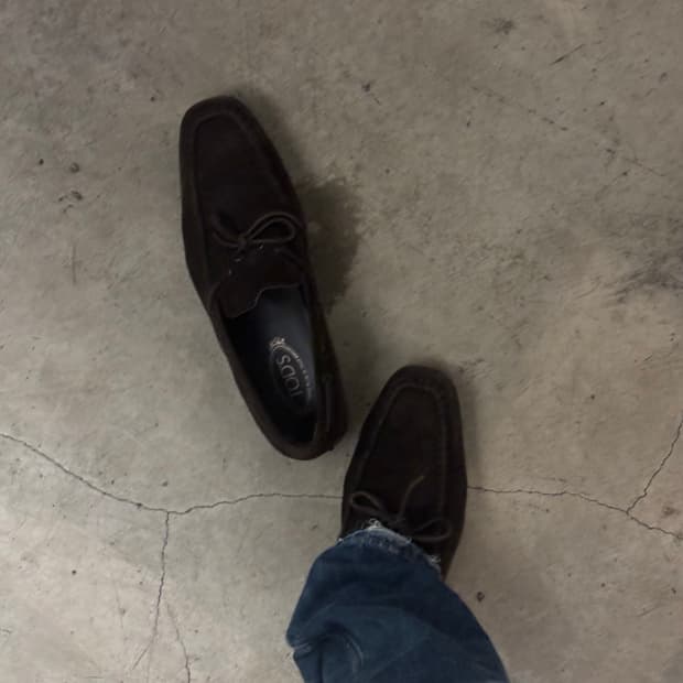 tod's square driving shoes