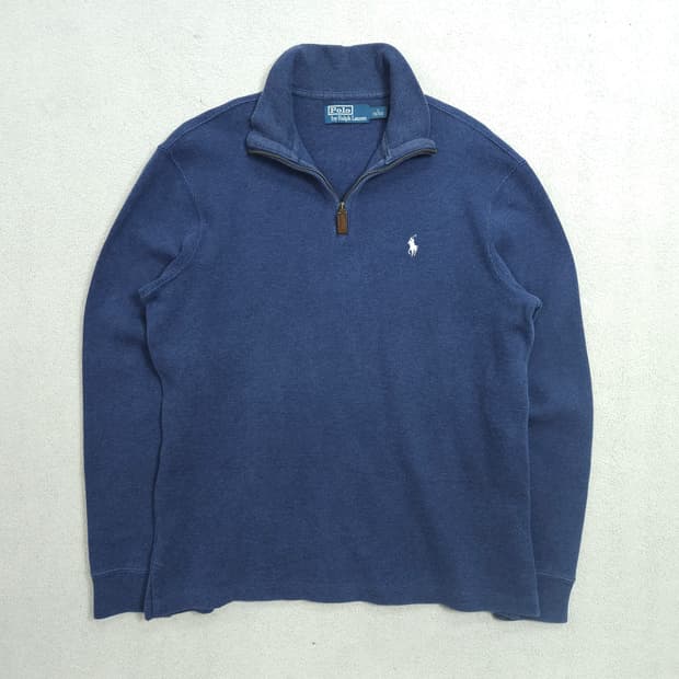 폴로 랄프 로렌 반집업 니트 S