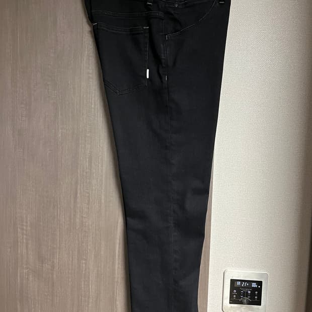 한섬 PT REGGAE 남성 블랙 데님