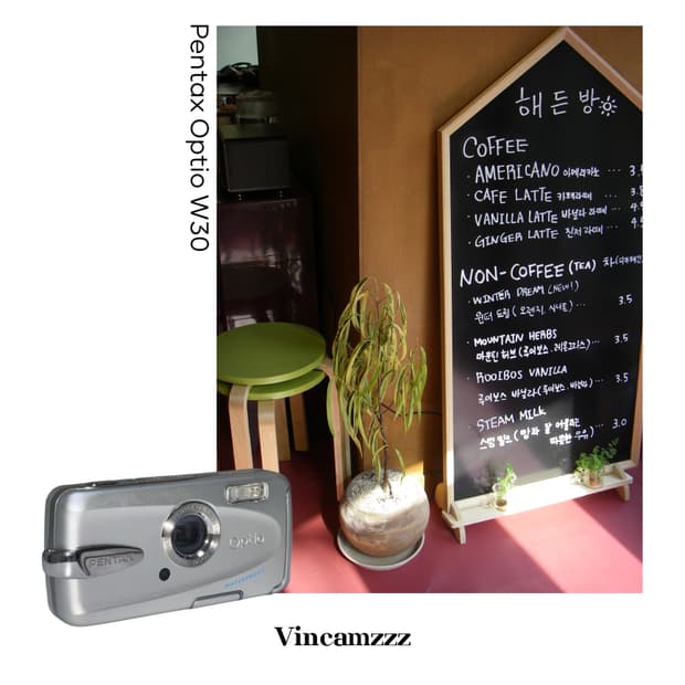 Pentax 펜탁스 Optio W30 옵티오 빈티지 디지털 카메라