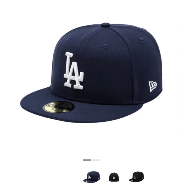 뉴에라 MLB LA 네이비 모자 새상품