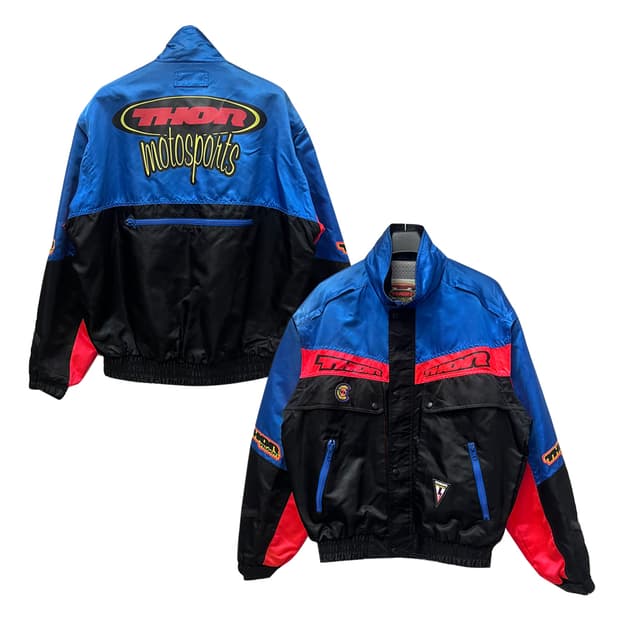 Thor Motosports 모토사이클 레이싱 자켓 XL