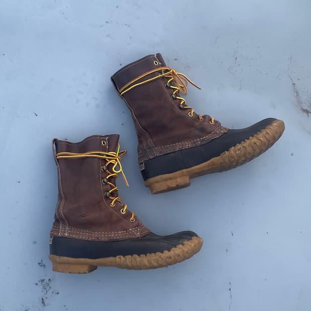 엘엘 빈 10인치 덕 부츠