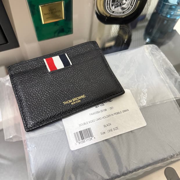 (정품) 톰브라운 페블 그레인 카드지갑