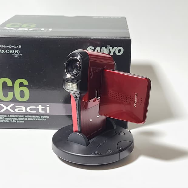 산요 작티 빈티지 캠코더 DMX-C6 디카 디지털카메라