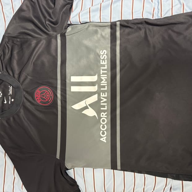 M) 나이키 PSG 트레이닝 탑 블랙