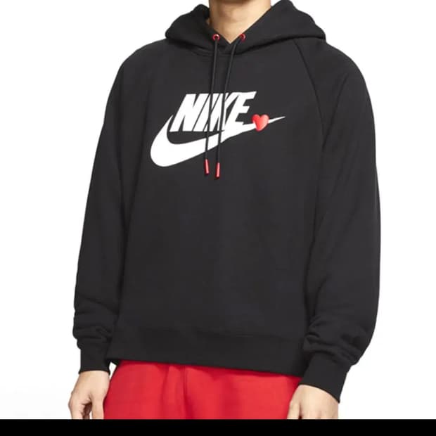 [[L, A급, 공용]@ 나이키(NIKE) 발렌타인데이 후드티셔츠