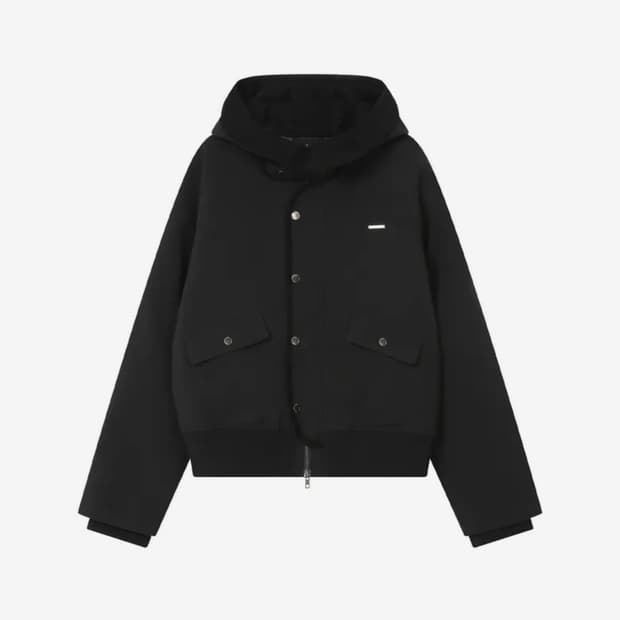 Wellon bomber jacket BLACK