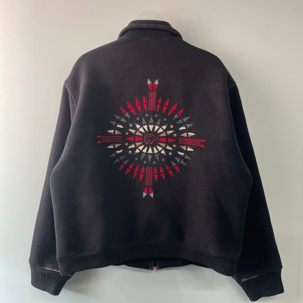 90s 펜들턴 울 블루종 자켓