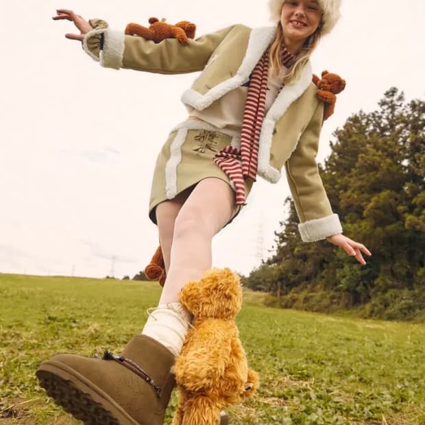 키르시 베어파우 무스탕 셋업