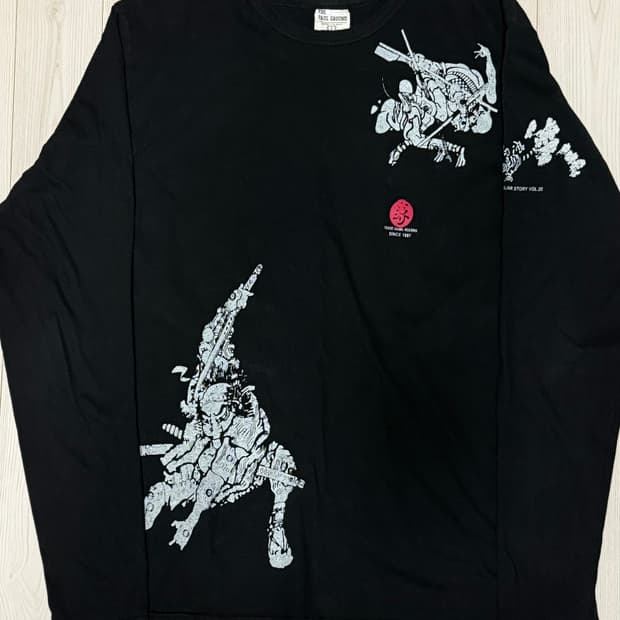 Paul Ground 사무라이 그래픽 롱슬리브