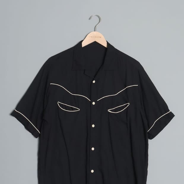 G U Rayon Western shirts