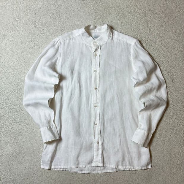 바구타 BAGUTTA 버튼다운 린넨 셔츠 PN7479