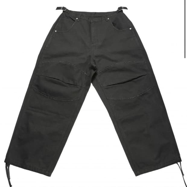 [L]MJD 엠제이디 canvas 3D 니 팬츠 차콜