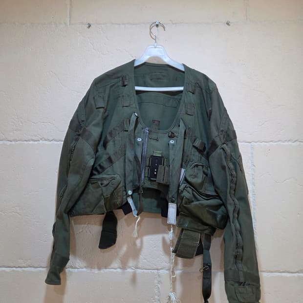 군용 밀리터리 빈티지 조끼