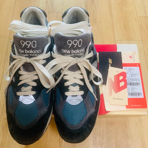 [265] 뉴발란스 990v2 메이드 인 USA 네이비 캐슬락