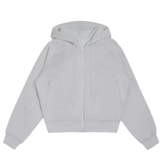 오호스 아이 겔 리버시블 후드집업 2사이즈 라이트 그레이