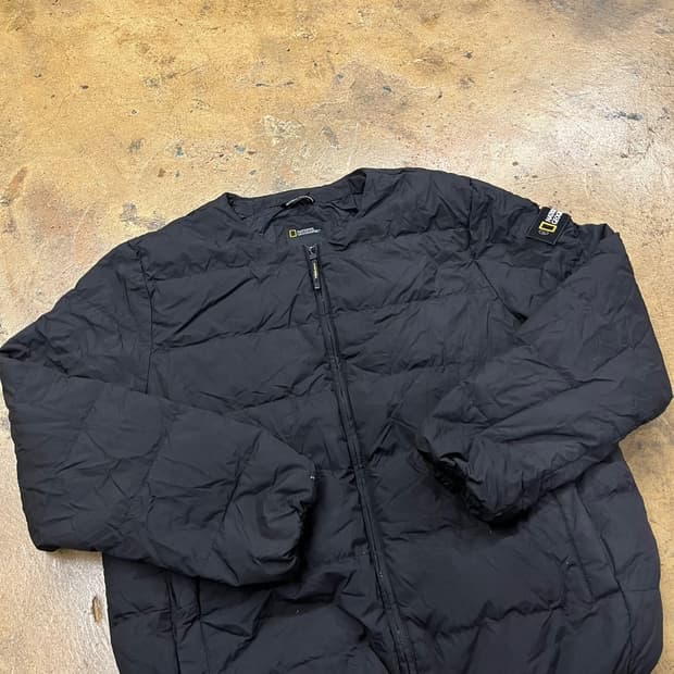 [정품/XXXL,115] 내셔널지오그래픽 경량 패딩 점퍼 b19