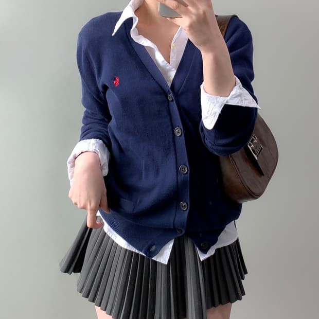 폴로 가디건