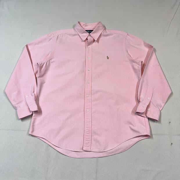 L) 폴로 랄프로렌 클래식 옥스포드 셔츠 핑크