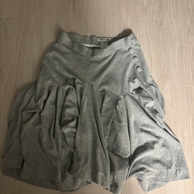 하이파이펑크 Sheron Skirt 그레이