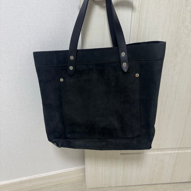 Rrl 리미티드 토트백 스웨이드 +파우치