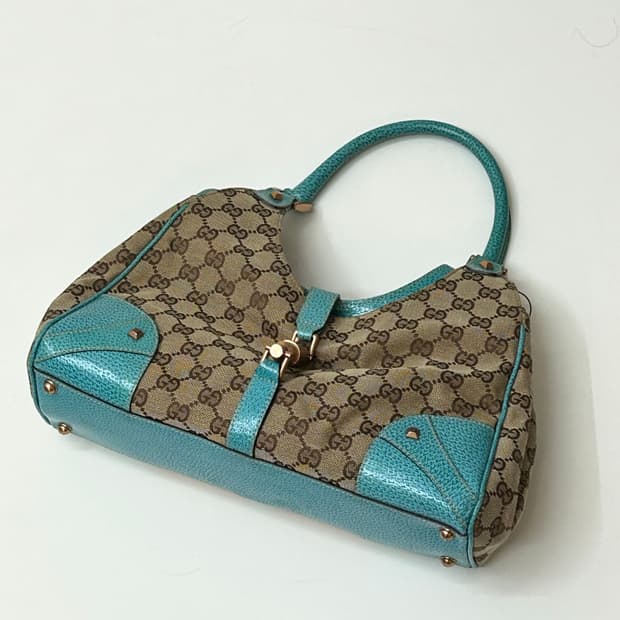 Gucci 구찌 자가드 재키백 