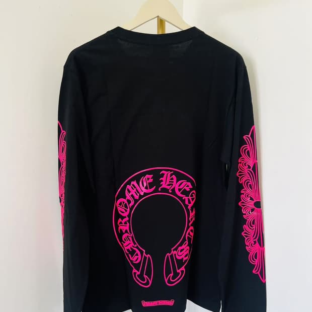 Chrome Hearts Long Sleeve pink floral