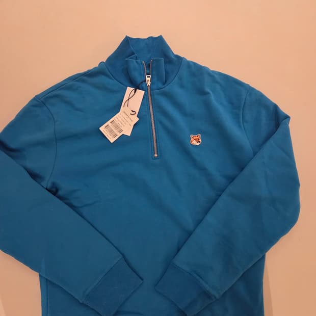 [새상품] 메종키츠네 하프집업 백화점판