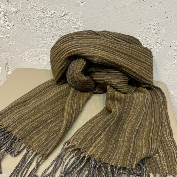 JPN 플리츠 스카프 