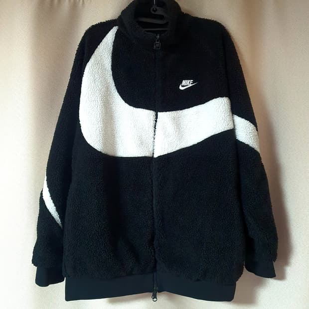 나이키 빅스우시 양면 후리스 자켓 100