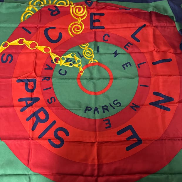 빈티지 셀린느 스카프