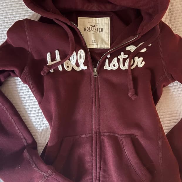 홀리스터 슬림핏 후드집업