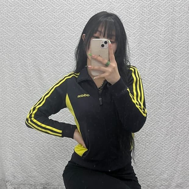 아디다스 Y2K 00's 레트로 스펠아웃 져지 집업 85 C08889